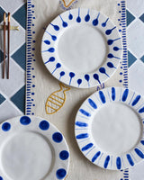 Linora Plates Blue 28cm (set of 3)