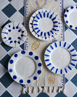 Linora Plates Blue 28cm (set of 3)