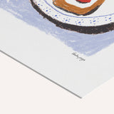 Cheese and Jam, poster with frame