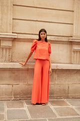Teo Wideleg Trousers