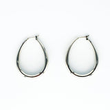 Tonie Medio Hoops Silver
