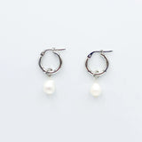 Julie One Pearl Piccolo Hoops