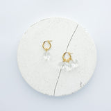 More Amore Bianco Hoops