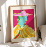 Secretly Content, Poster with Frame