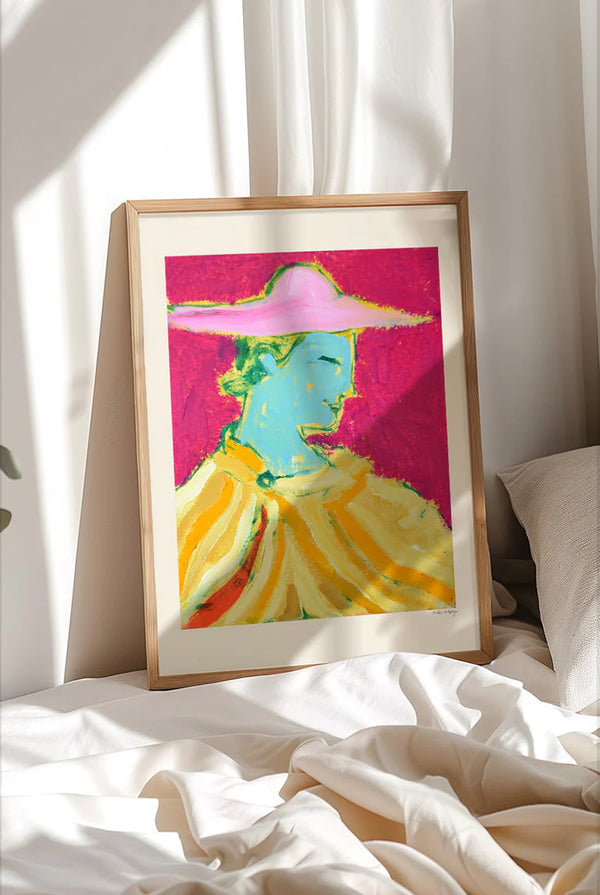Secretly Content, Poster with Frame