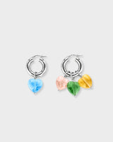 More Amore Grande Hoops Silver