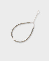 Tiny One Pearl Wonder Bracelet Silver