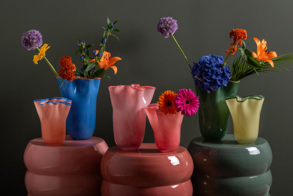 Ruffle Vase Large