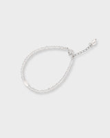 Tiny One Pearl Wonder Bracelet Silver