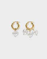More Amore Grande Hoops Gold