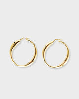 Lara Hoops Grande Gold