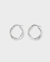 Alma Piccolo Hoops Silver
