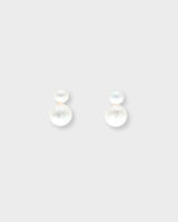 Perla Doppio Studs Gold
