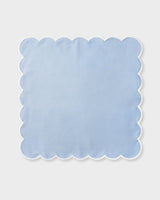 Scalloped Napkins Ice Blue (set of 4)