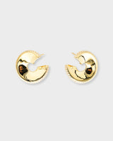 Lola Glitter Studs Gold