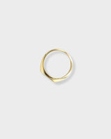 Engravable Slim Signet Ring 14k Gold
