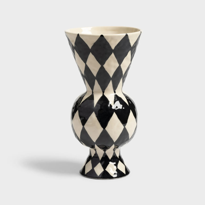 Vase Rhombic Black