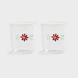 Flora Glasses Set of 2