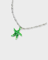 Magali Holiday Long Chain Necklace Silver