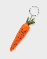 Carrot Felt Keyring