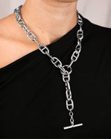 Capri Grande Necklace Silver