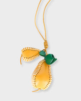 Leather Pear Keychain/Bagcharm