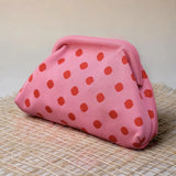 Simon Polka Dot Clutch