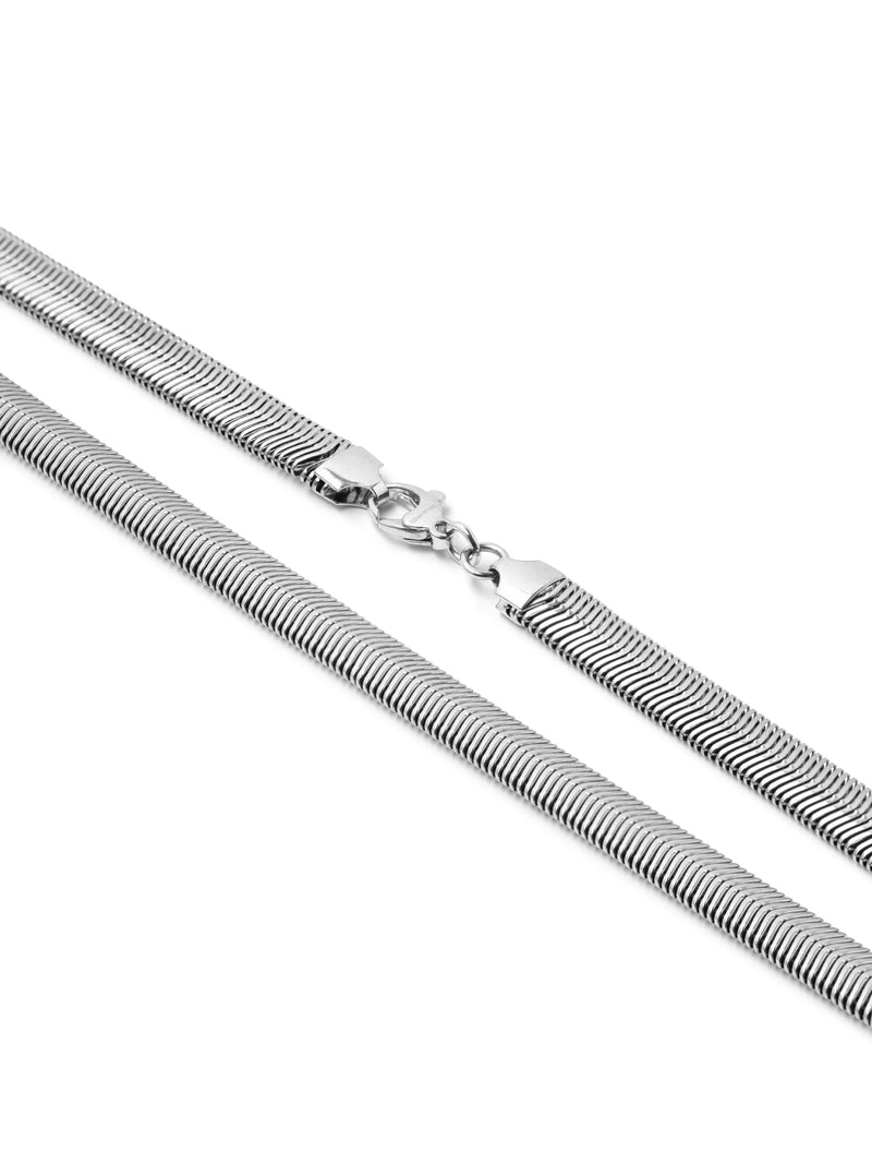 La Biscia Necklace Silver