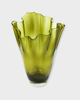 Ruffle Glass Vase