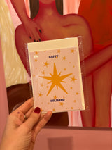 Happy Holiday Star Card