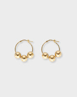 Coco Hoops Medio Gold