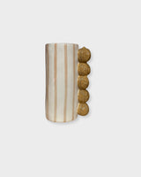 Walnut Striped Vase Small