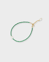 Tiny One Pearl Wonder Bracelet Gold