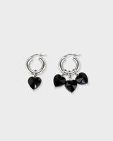 More Amore Grande Hoops Silver