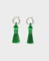 Tassel Earrings - Short Silver