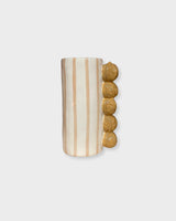 Walnut Striped Vase Small