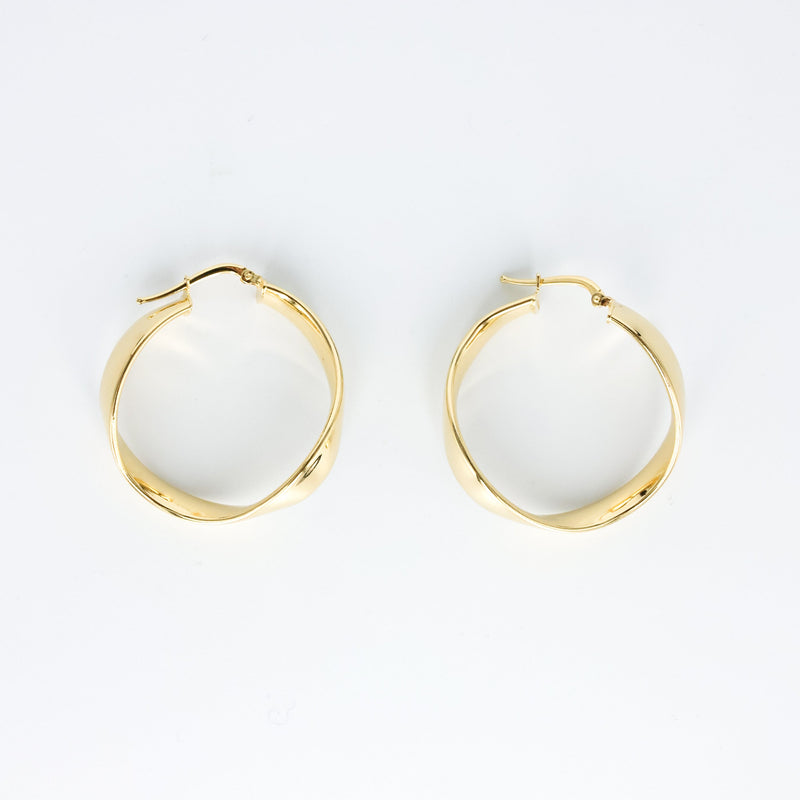 Alma Medio Hoops Gold