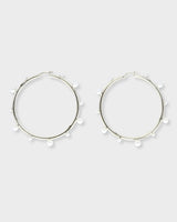 Terrazza Hoops Grande Silver