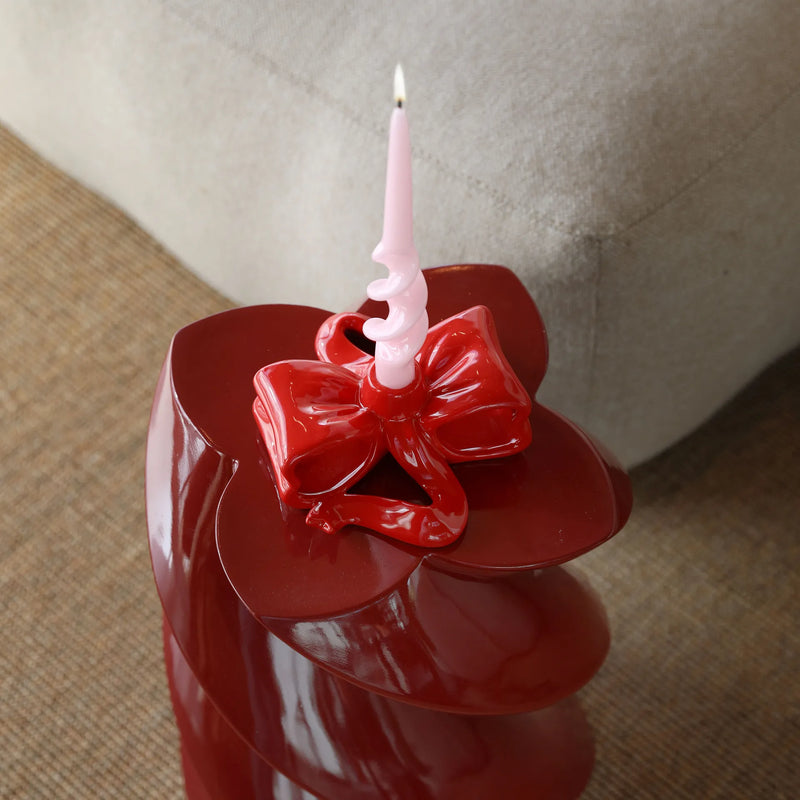 Ribbon/Bow Candle Holder