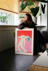 Don’t Want To Go To Work, Poster with Frame