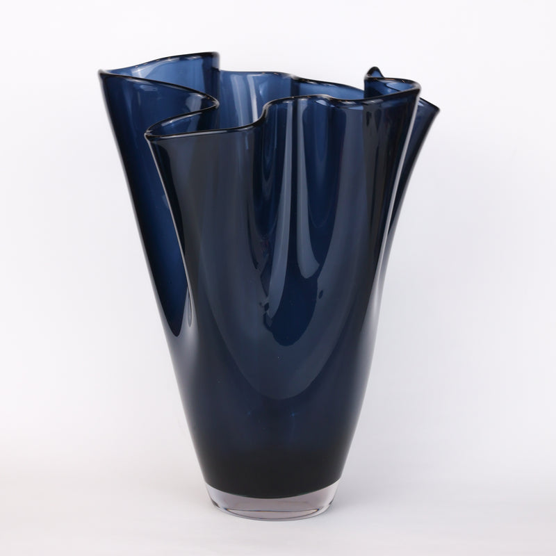 Ruffle Glass Vase