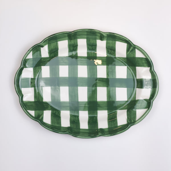 Vichy Dark Green Serving Dish