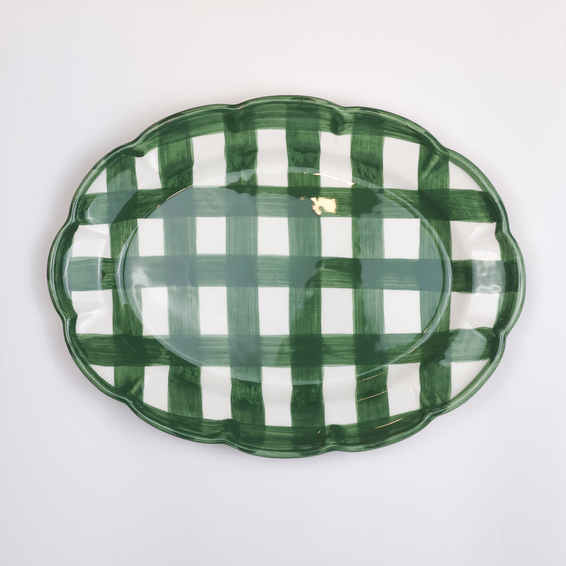Vichy Dark Green Serving Dish