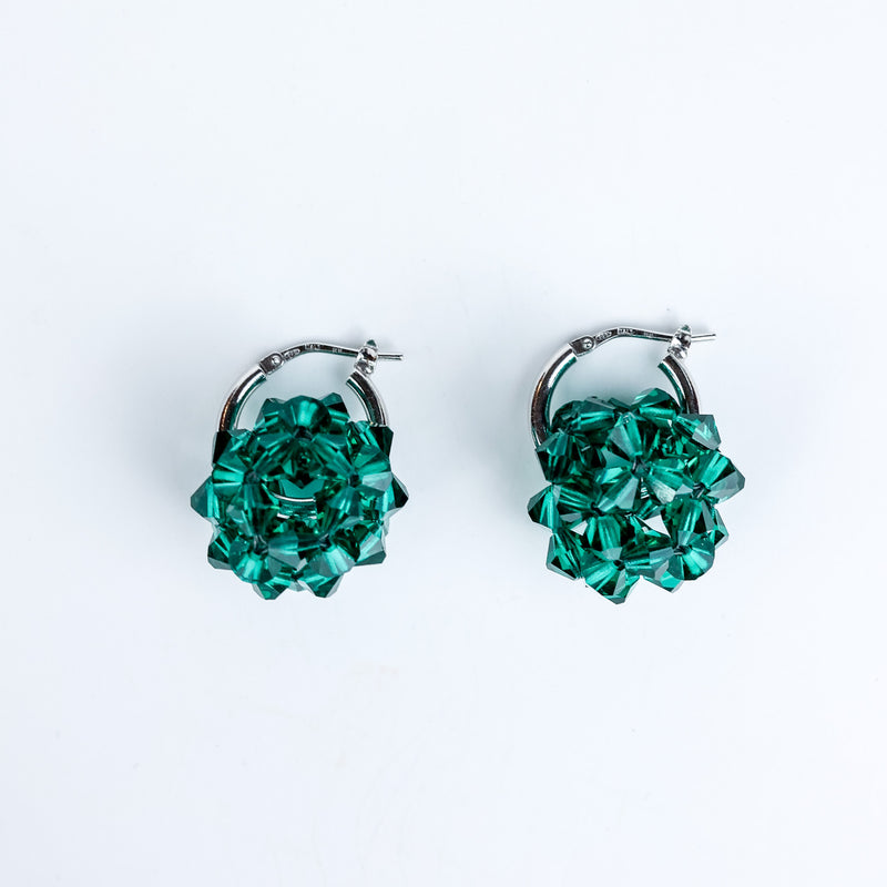 Maxi Bonbon Hoops Silver