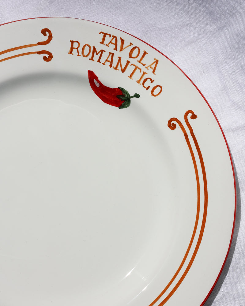 Tavola Romantico Pepper Plates (Set of 4)