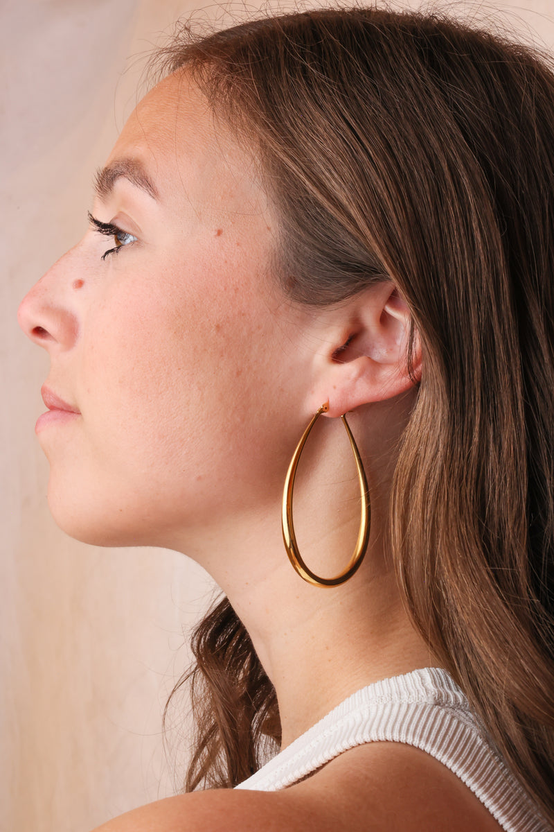 Tonie Grande Hoops Gold
