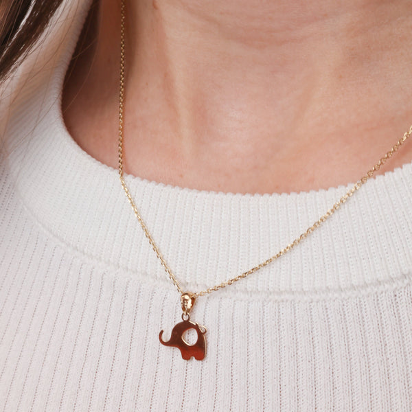Fanti Necklace 14k Solid Gold