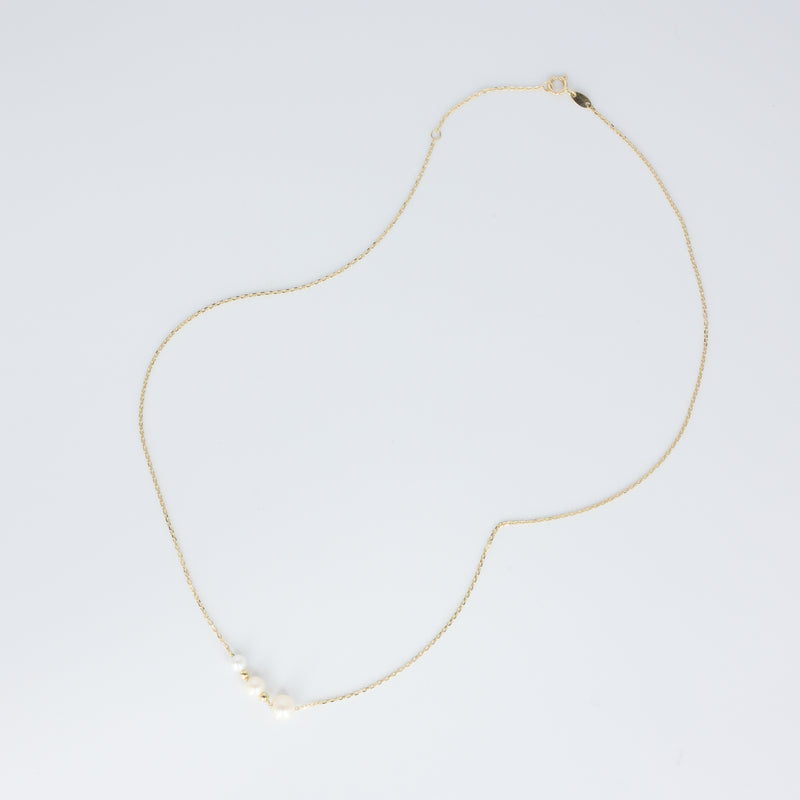 La Perla Necklace 14k Gold