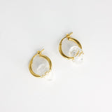 Crystal Donut Piccolo Hoops