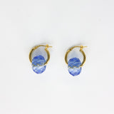 Crystal Donut Piccolo Hoops